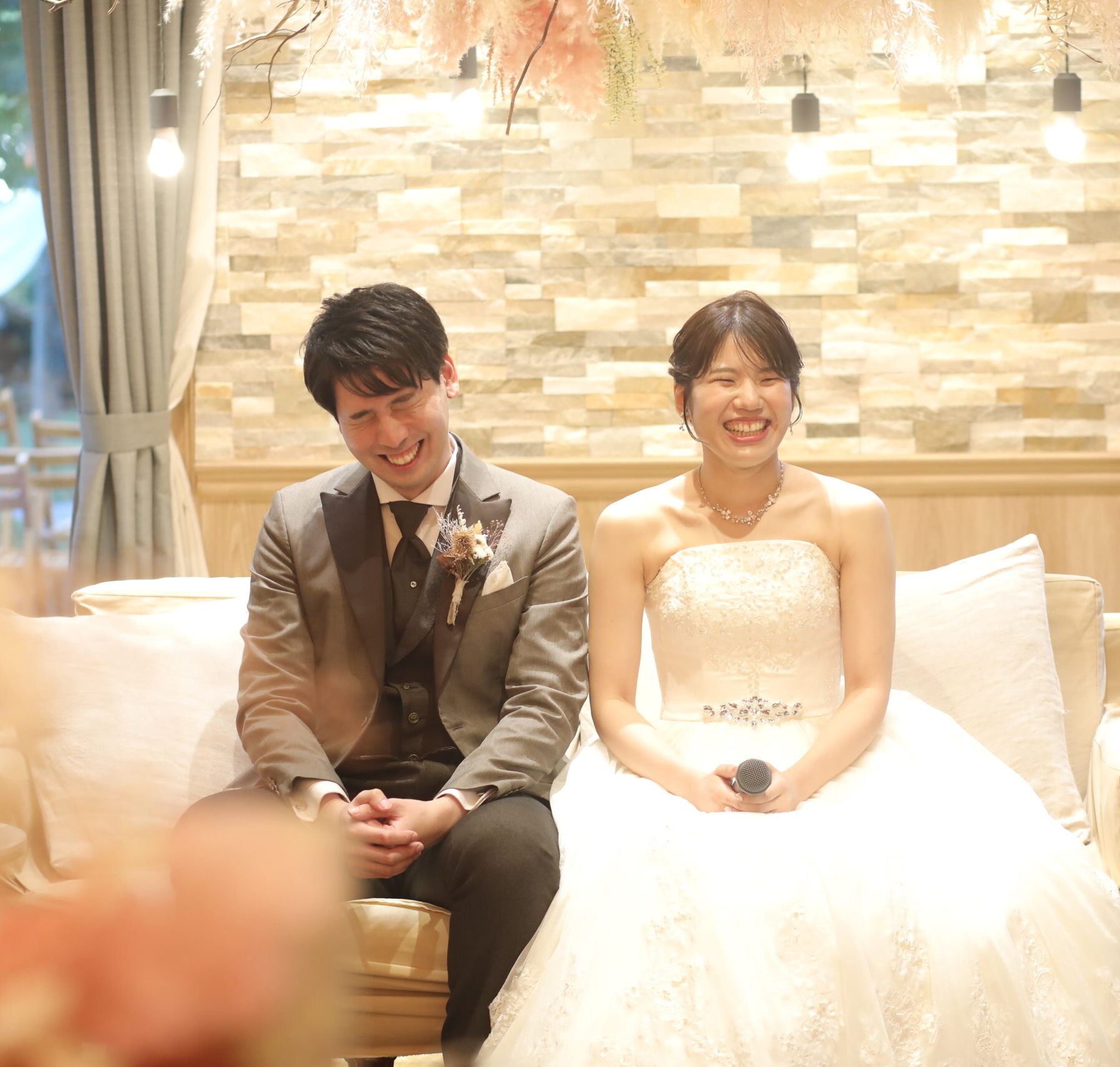 大切なゲストとの誓い》#ガーデンウェディング#ファーストミート#秋婚